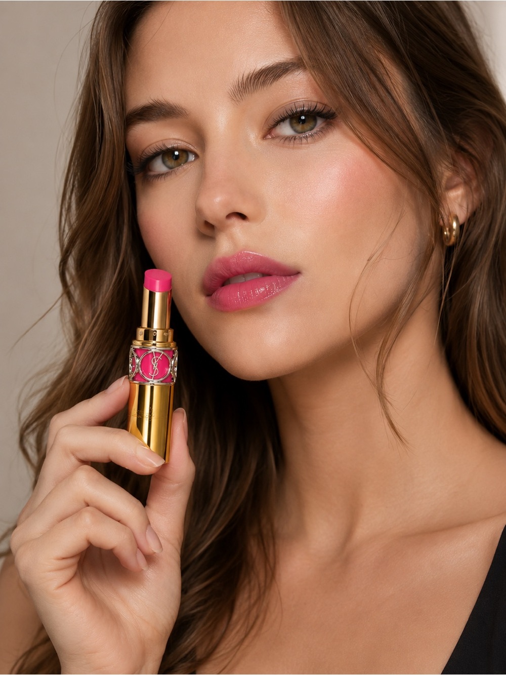 Yves Saint Laurent YSL Rouge Volupte Shine Oil-in-stick 50 Fuchsia Stiletto Sep